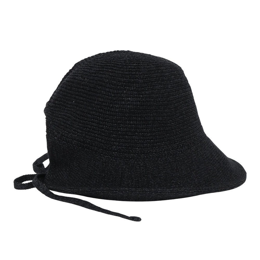 ホールアース（Whole Earth）（レディース）帽子 トレッキング 登山 サーモハット WE2VDZ82 BLK