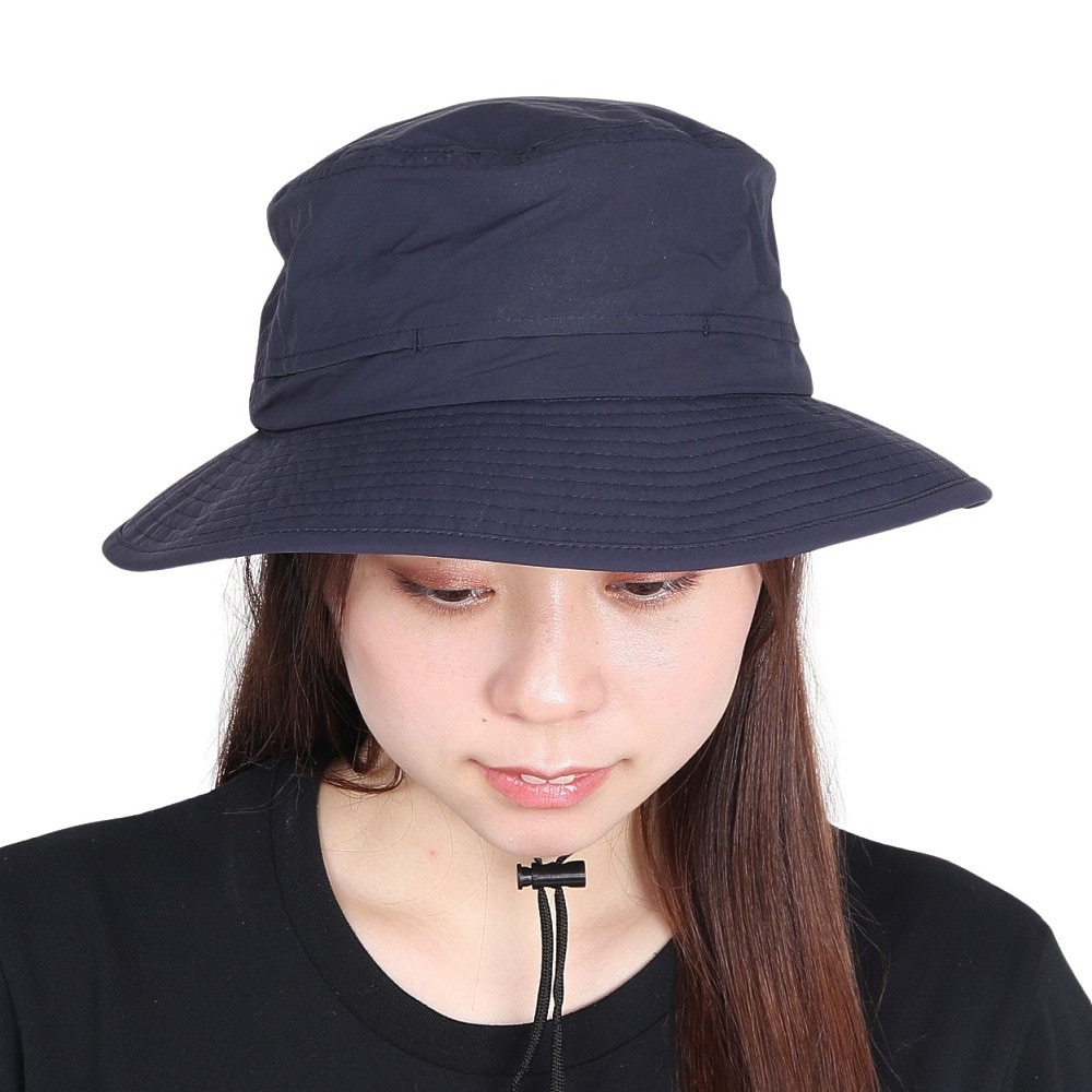 マーモット（Marmot）（レディース）帽子 ハット トレッキング 登山 クラシックロゴ サファリハット TSSWE414-NVY UV