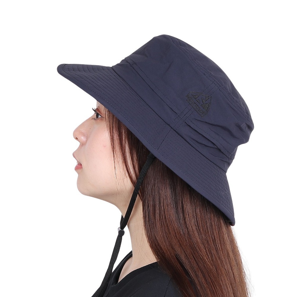 マーモット（Marmot）（レディース）帽子 ハット トレッキング 登山 クラシックロゴ サファリハット TSSWE414-NVY UV