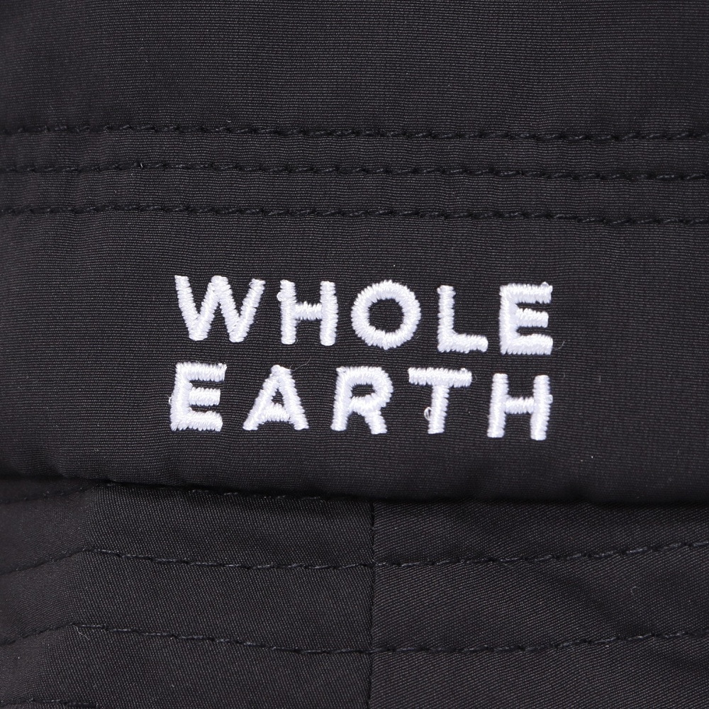 ホールアース（Whole Earth）（レディース）UPF50+ ひんやり 吸汗速乾 BALL ハット WE2RDZ31 BLK UV