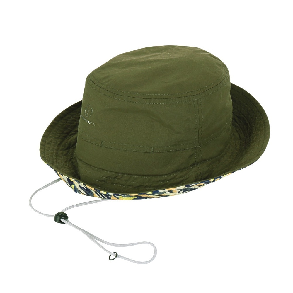 ホールアース（Whole Earth）（レディース）帽子 ハット トレッキング 登山 ベントレーションハット WE2RDZ32 OLIVE