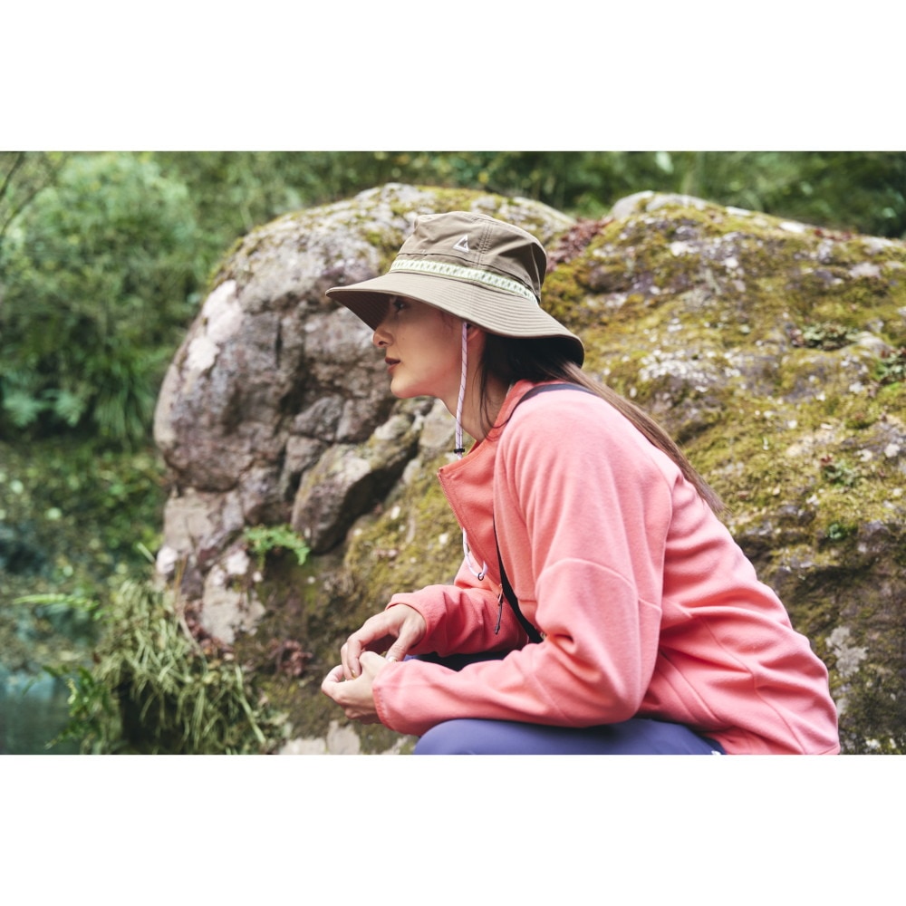 ロジャーエーガー（ROGEREGGER）（レディース）UV カット ひんやり 吸汗速乾 ハット VENTILATION HAT RE24SST5700031 BEG