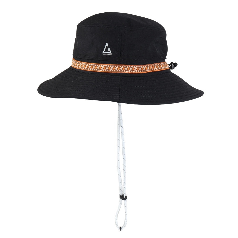 ロジャーエーガー（ROGEREGGER）（レディース）UV カット ひんやり 吸汗速乾 ハット VENTILATION HAT RE24SST5700031 BLK