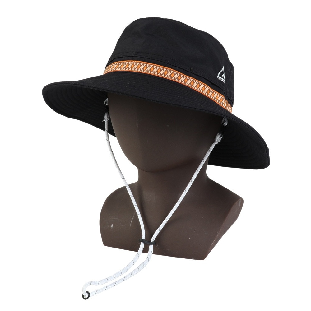 ロジャーエーガー（ROGEREGGER）（レディース）UV カット ひんやり 吸汗速乾 ハット VENTILATION HAT RE24SST5700031 BLK