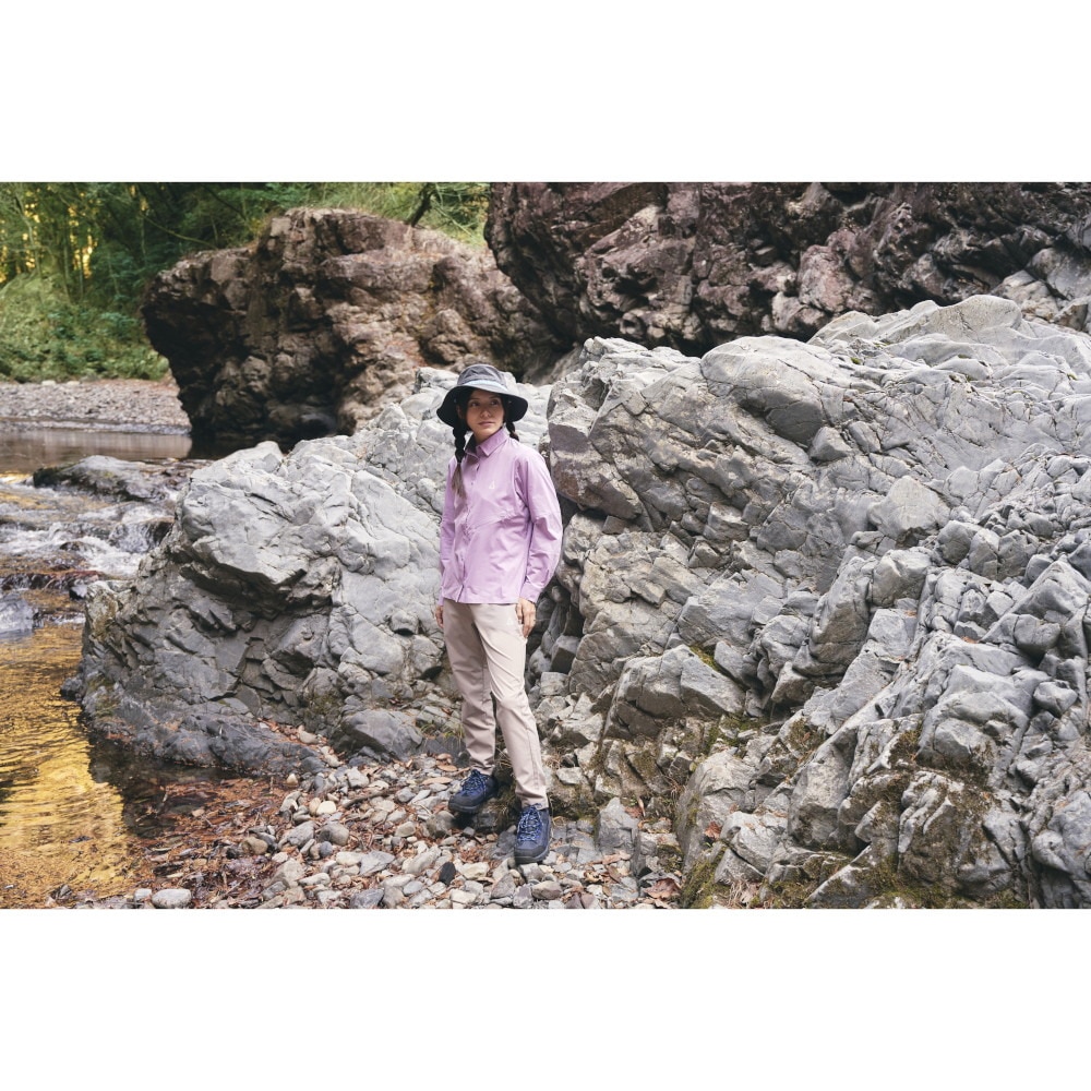 ロジャーエーガー（ROGEREGGER）（レディース）UV カット ひんやり 吸汗速乾 ハット VENTILATION HAT RE24SST5700031 GRY