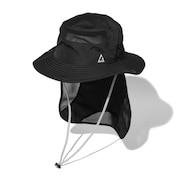 ロジャーエーガー（ROGEREGGER）（レディース）帽子 ハット トレッキング 登山 SUNSHADE HAT RE24SST5700033 BLK