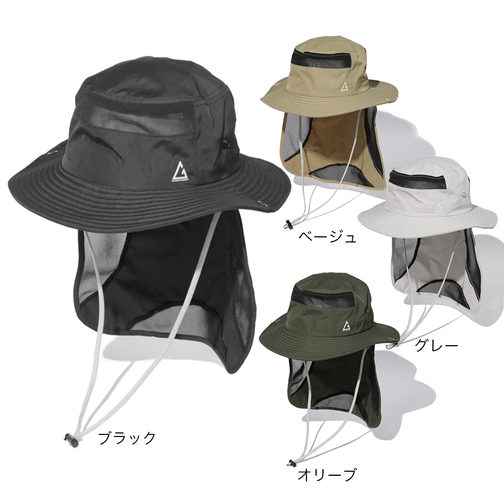 ロジャーエーガー（ROGEREGGER）（レディース）スイスブランド UV カット ひんやり 吸汗速乾 ハット SUNSHADE HAT RE24SST5700033 OLIVE