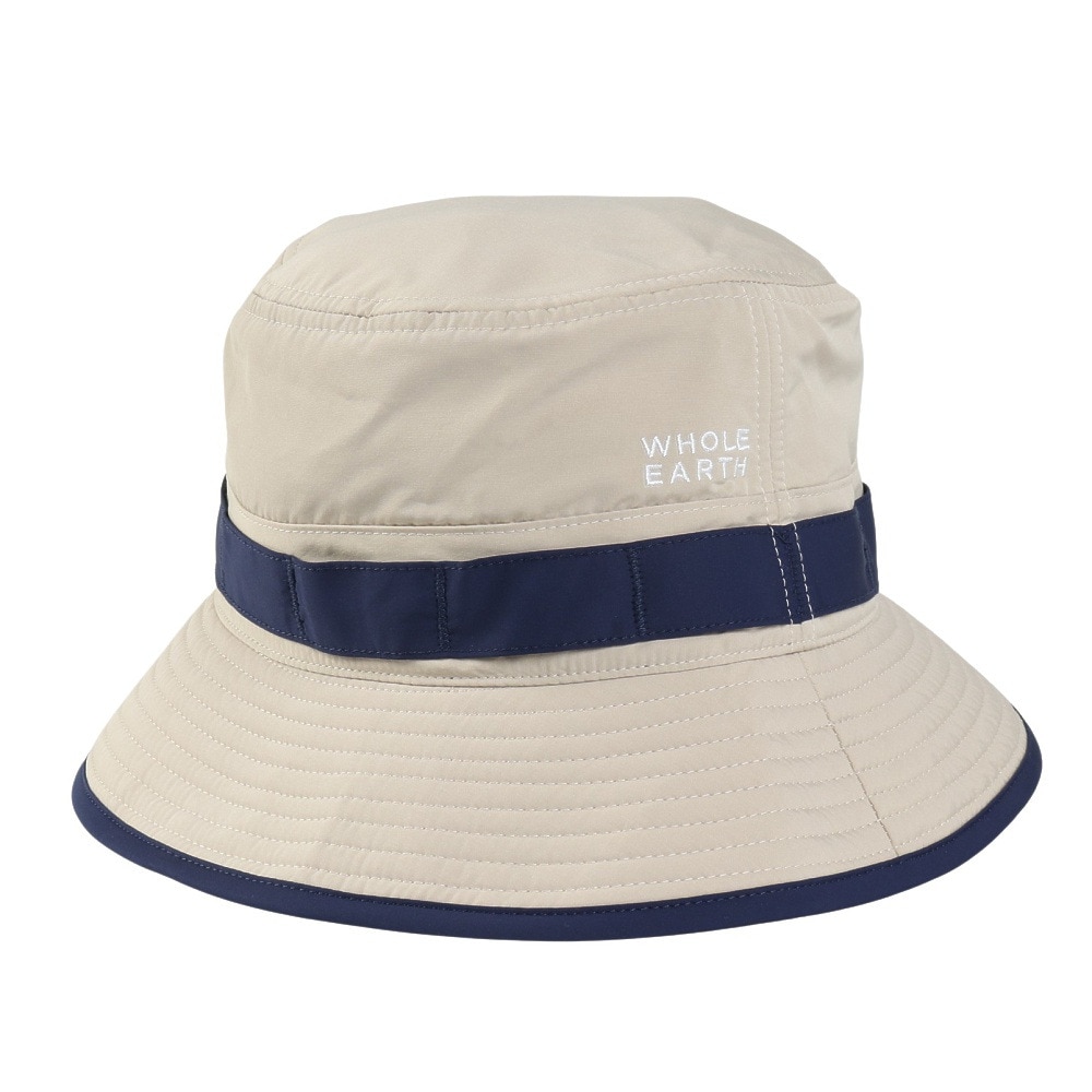 ホールアース（Whole Earth）（レディース）帽子 トレッキング 登山 サファリハット WE2SDZ41 BEG