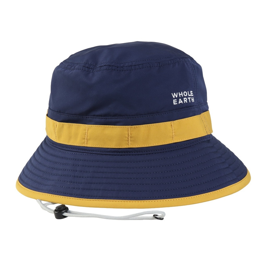 ホールアース（Whole Earth）（レディース）帽子 トレッキング 登山 サファリハット WE2SDZ41 NVY