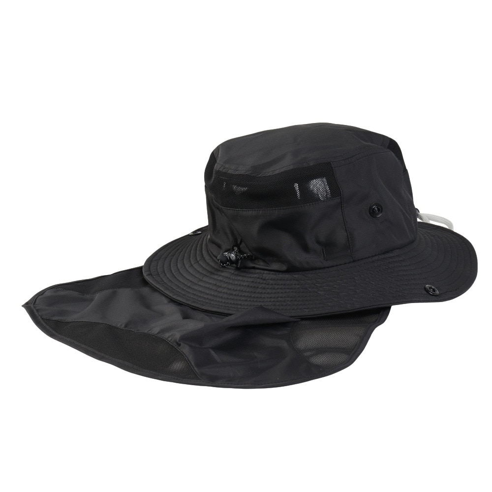 ロジャーエーガー（ROGEREGGER）（レディース）帽子 ハット SANSHADE サンシェードハット RE25SST5700019 BLK ブラック UV対策 接触冷感