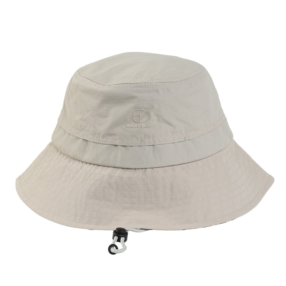 ホールアース（Whole Earth）（レディース）帽子 ハット トレッキング 登山 VENTILATION バケット WE2TDZ59 BEG