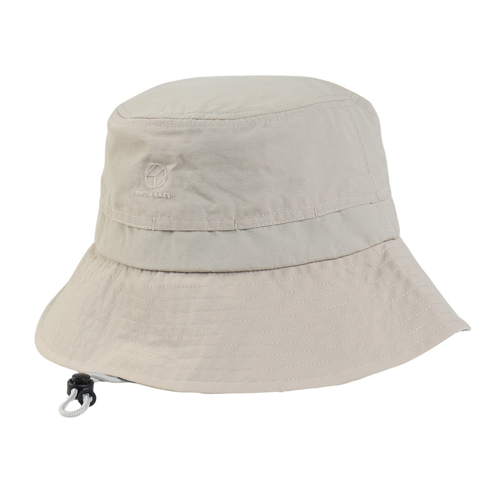 ホールアース（Whole Earth）（レディース）帽子 ハット トレッキング 登山 VENTILATION バケット WE2TDZ59 BEG