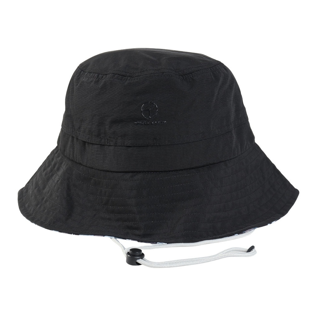 ホールアース（Whole Earth）（レディース）帽子 ハット トレッキング 登山 VENTILATION バケット WE2TDZ59 BLK