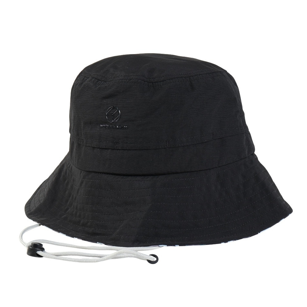 ホールアース（Whole Earth）（レディース）帽子 ハット トレッキング 登山 VENTILATION バケット WE2TDZ59 BLK