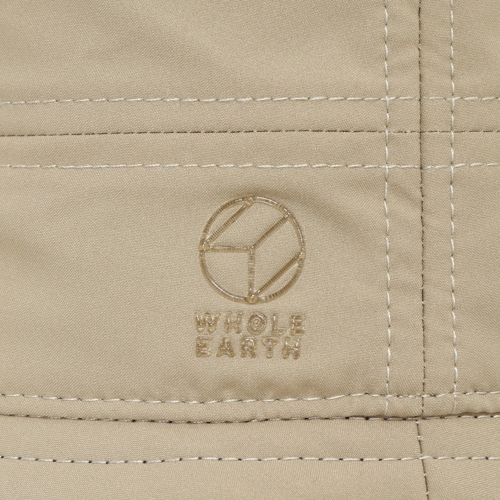 ホールアース（Whole Earth）（メンズ、レディース）帽子 ハット トレッキング 登山 VOLUME SUNSHADE ハット WE2TDZ61 BEG