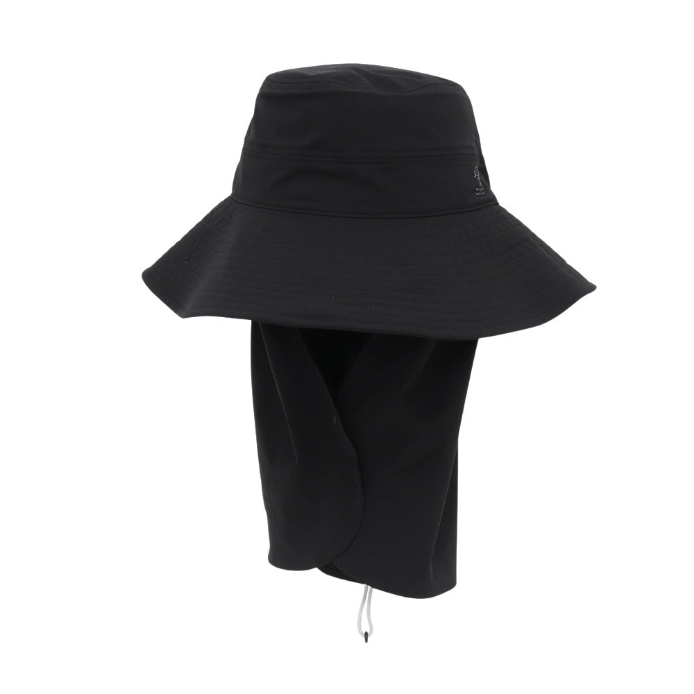 ホールアース（Whole Earth）（メンズ、レディース）帽子 ハット トレッキング 登山 VOLUME SUNSHADE ハット WE2TDZ61 BLK
