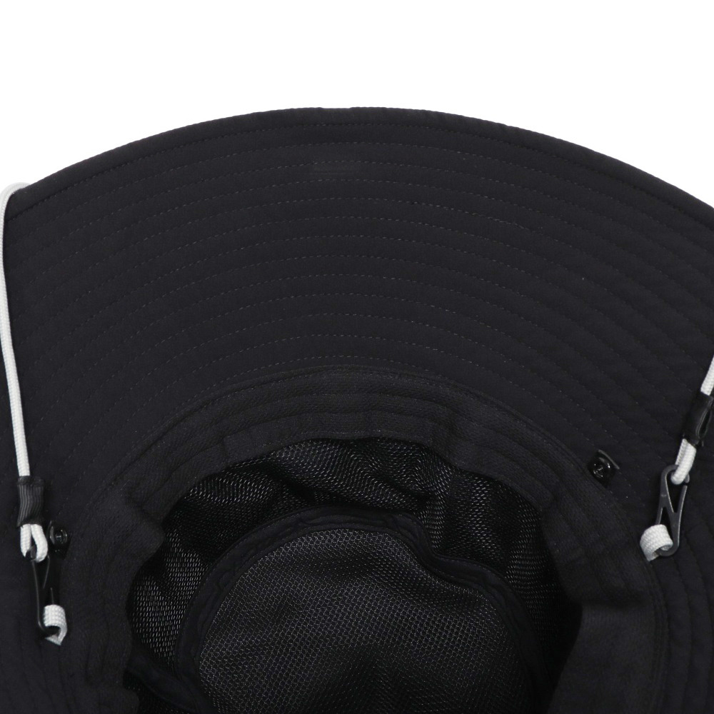 ホールアース（Whole Earth）（メンズ、レディース）帽子 ハット トレッキング 登山 VOLUME SUNSHADE ハット WE2TDZ61 BLK