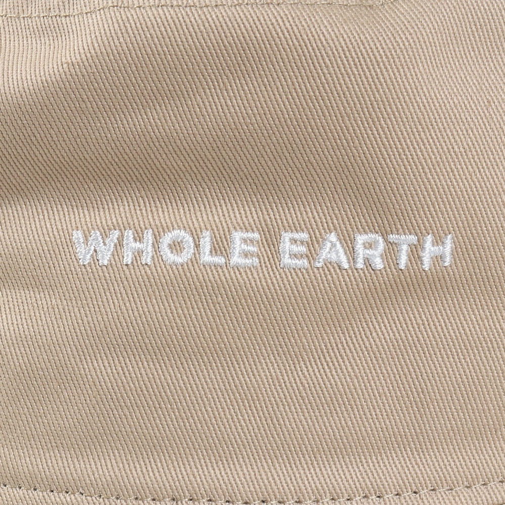 ホールアース（Whole Earth）（レディース）帽子 トレッキング 登山 ベーシック バケットハット WE2TDZ63 BEG