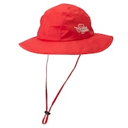 POLEWARDS（メンズ）エクストリーム レイン ハット レッド PW27FB48 RED アウトドア キャンプ レジャー ぼうし 帽子 ハイキング バケット カジュアル