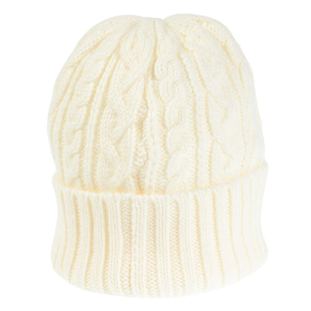 ロジャーエーガー（ROGEREGGER）（メンズ、レディース）ニット帽 ニットキャップ ケーブルニットワッチ RE23FST5700023 OWHT オフホワイト