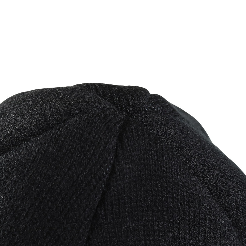 POLEWARDS（メンズ）ニット帽 トレッキング 登山 ロゴジャガードビーニー PW2QFZ13 BLK ブラック