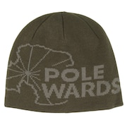 POLEWARDS（メンズ）ニット帽 トレッキング 登山 LOGO JACQUARD BEANIE PW2QFZ13 OLV