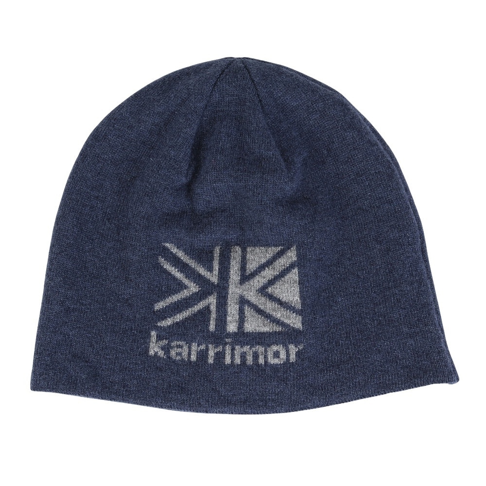 カリマー（karrimor）（メンズ）ニット帽 ニットキャップ ウールロゴ