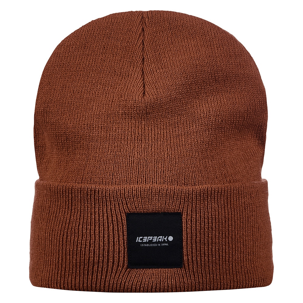 アイスピーク（ICEPEAK）（メンズ、レディース）ニット帽 ニットキャップ トレッキング 登山 ハーコート 58808 850 460 ブラウン