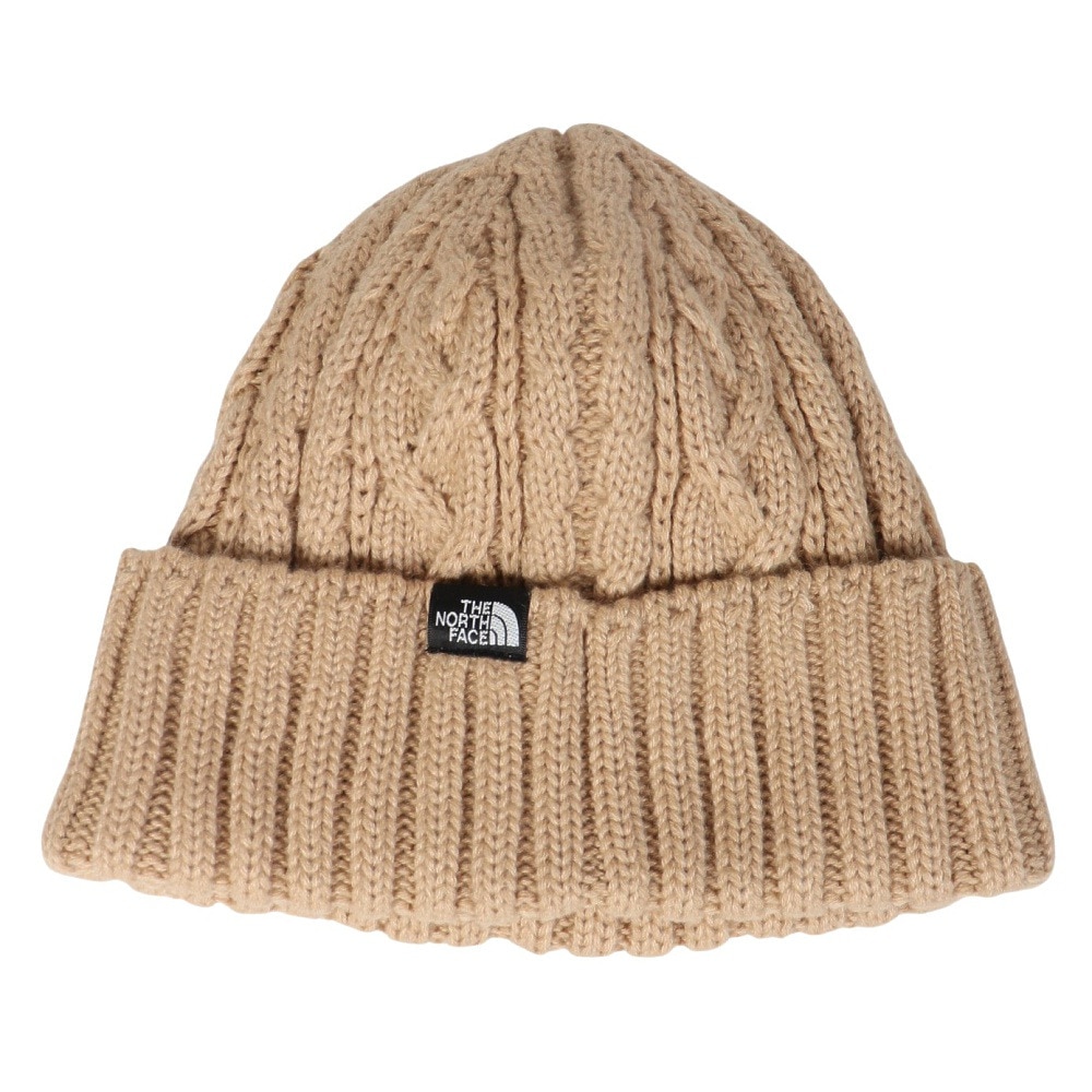 ザ・ノース・フェイス（THE NORTH FACE）（メンズ、レディース）ニット帽 ニットキャップ トレッキング 登山 ケーブル ビーニー NN42334 KT ベージュ ケーブル編み