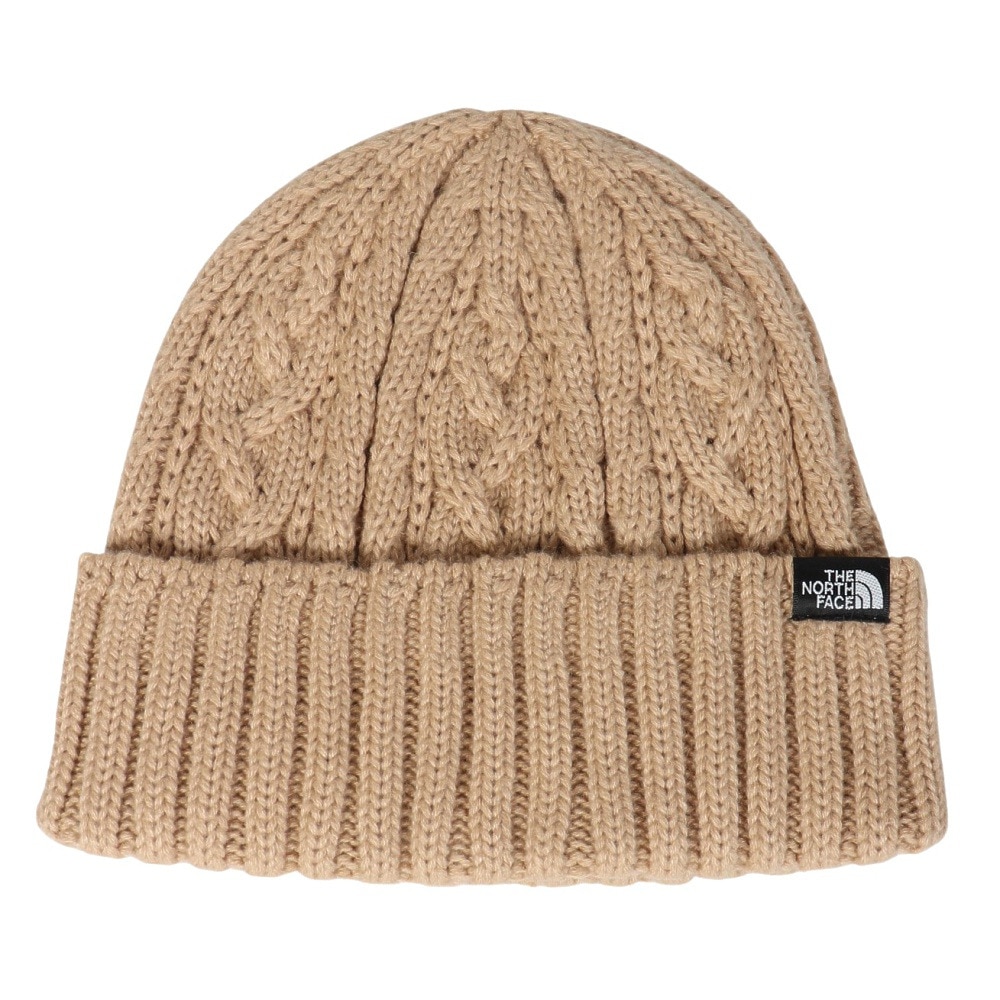 ザ・ノース・フェイス（THE NORTH FACE）（メンズ、レディース）ニット帽 ニットキャップ トレッキング 登山 ケーブル ビーニー NN42334 KT ベージュ ケーブル編み