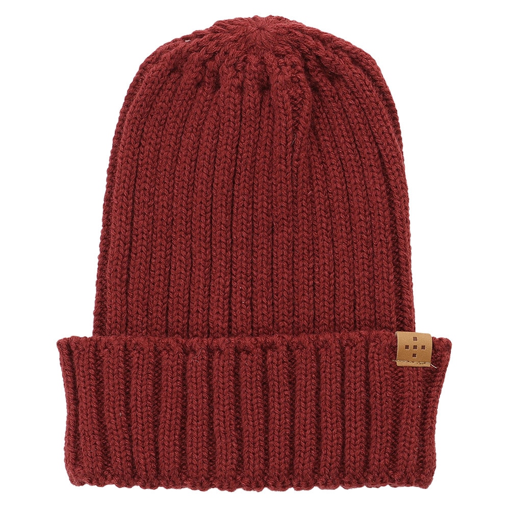 アクシーズクイン（AXESQUIN）（メンズ、レディース）ニット帽 ニットキャップ トレッキング 登山 ウール 013078-A76 レッド 日本製 通気性 防臭