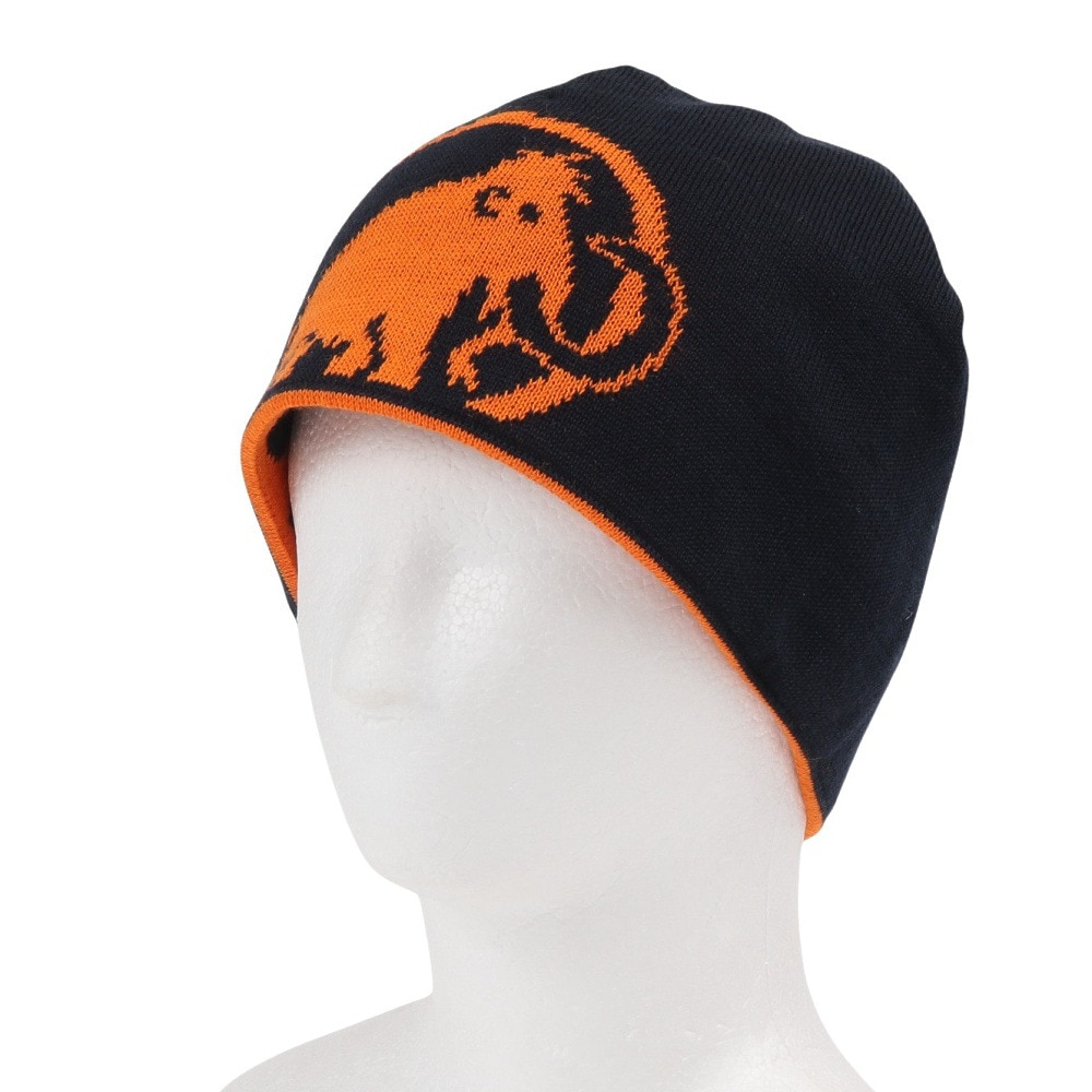 マムート（MAMMUT）（メンズ、レディース）ニット帽 トレッキング 登山 ロゴ ビーニー 1191-04891-2221