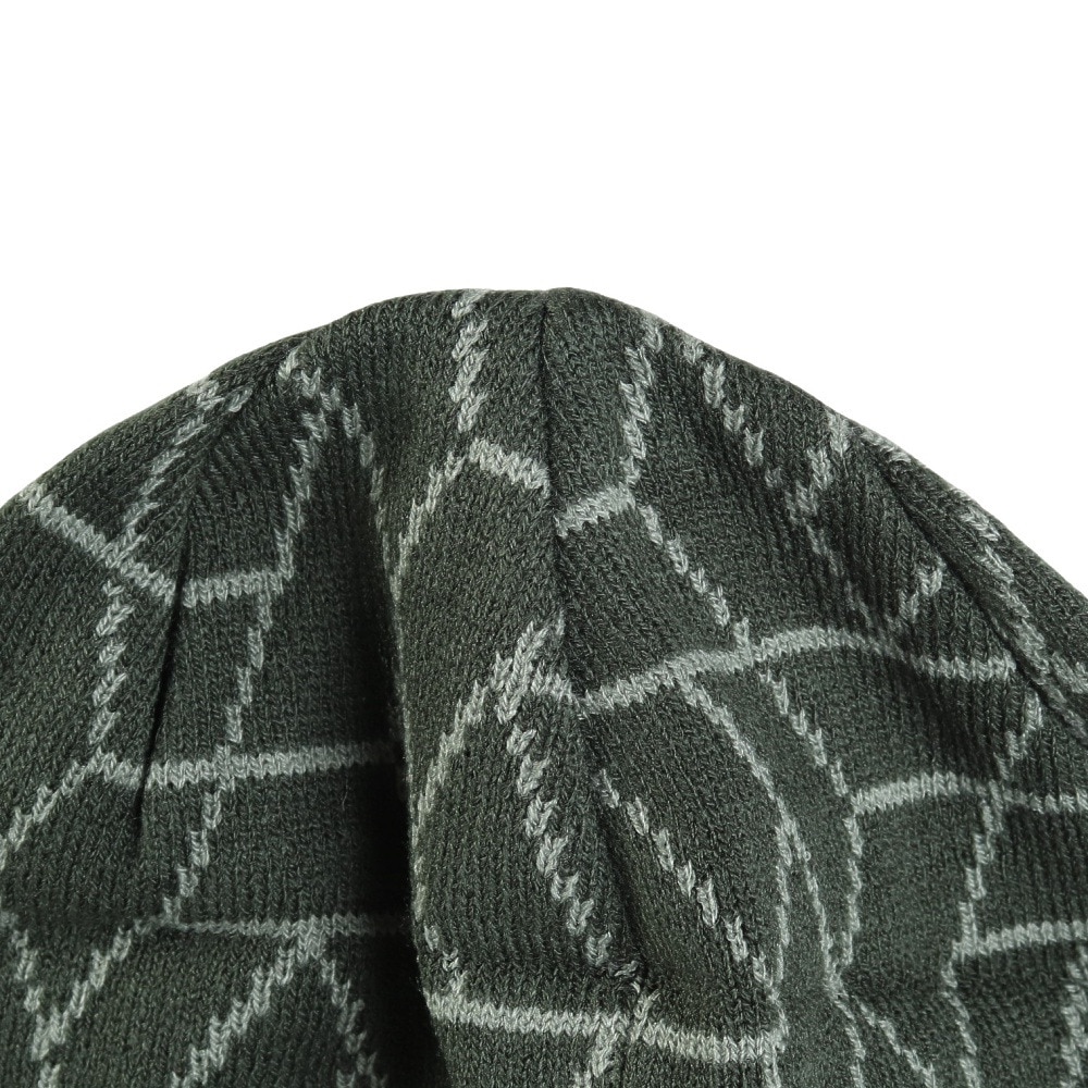 ジャックウルフスキン（JackWolfskin）（メンズ、レディース）ニット帽 ニットキャップ アルプスピッツェ ビーニー 1911581-4161 グリーン 速乾 抗菌防臭