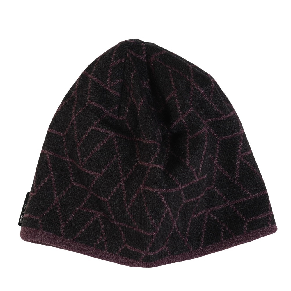 ジャックウルフスキン（JackWolfskin）（メンズ、レディース）ニット帽 ニットキャップ アルプスピッツェ ビーニー 1911581-6000 ブラック 速乾 抗菌防臭