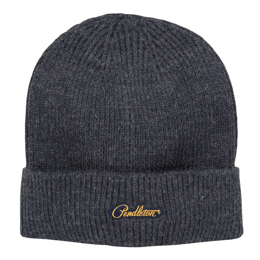 ペンドルトン（PENDLETON）（メンズ、レディース）ニット帽 トレッキング 登山 ロゴワッペン ニットワッチ PDT-000-253004 CGRY