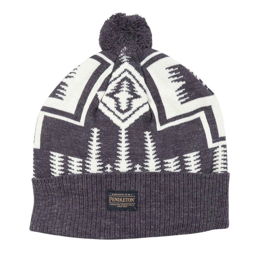 ペンドルトン（PENDLETON）（メンズ、レディース）ニット帽 トレッキング 登山 ハーディングワッチ PDT-000-253007 BLK