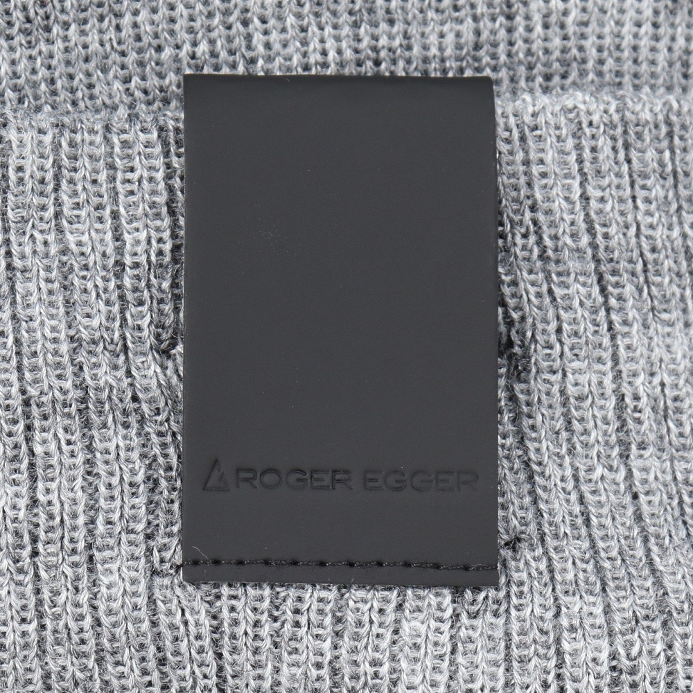 ロジャーエーガー（ROGEREGGER）（メンズ、レディース）ニット帽 トレッキング 登山 ベーシック カフワッチ 2 RE25FST5700023 GRY