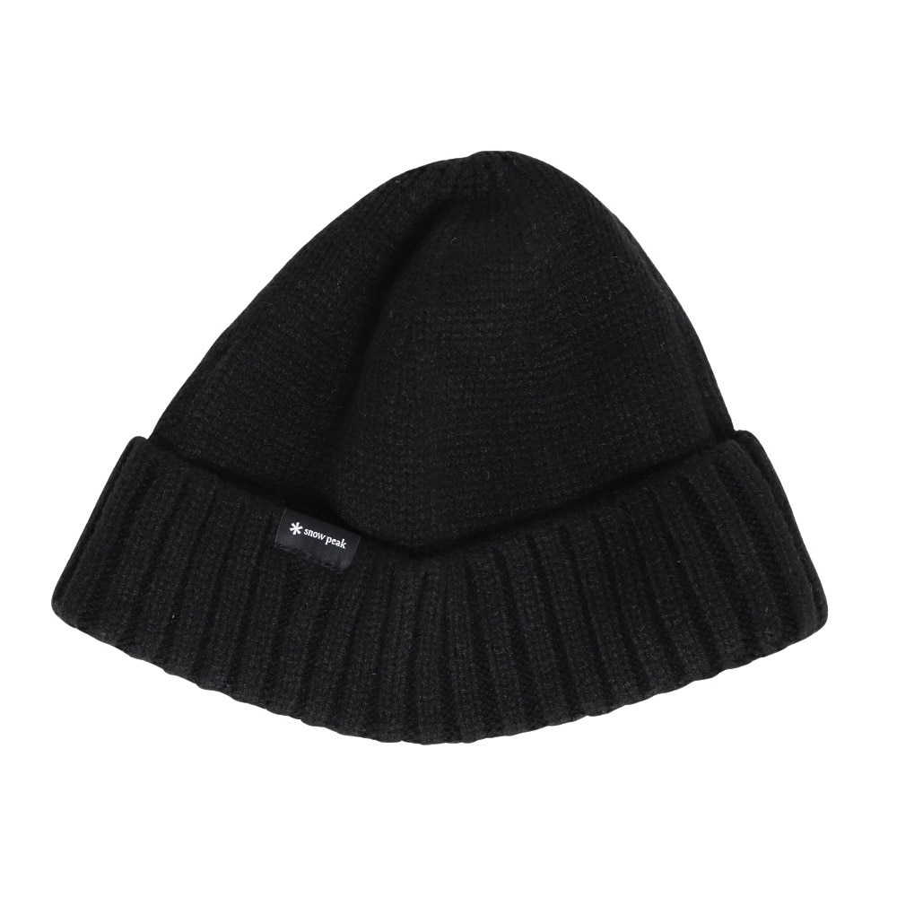 スノーピーク（snow peak）（メンズ、レディース）ニット帽 トレッキング 登山 New Standard ニットキャップ BL NSD-AC-25AU003 019