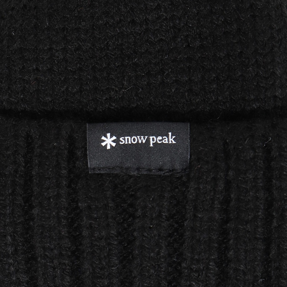 スノーピーク（snow peak）（メンズ、レディース）ニット帽 トレッキング 登山 New Standard ニットキャップ BL NSD-AC-25AU003 019