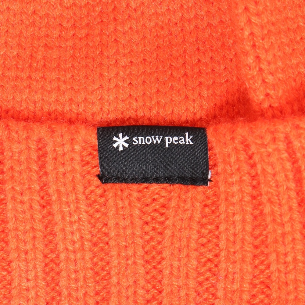 スノーピーク（snow peak）（メンズ）ニット帽 トレッキング 登山 New スタンダード ニットキャップ OR NSD-AC-25AU003 054