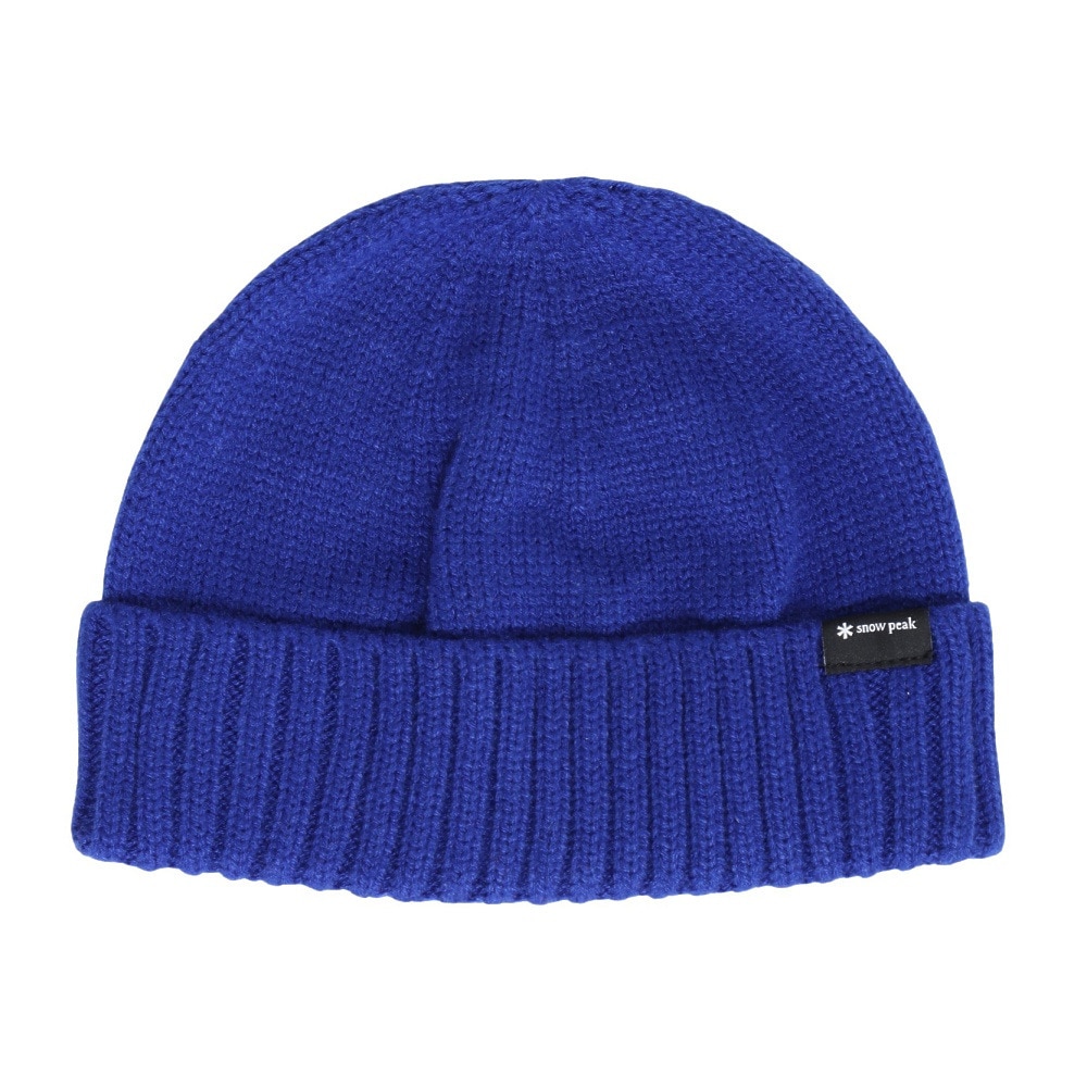 スノーピーク（snow peak）（メンズ、レディース）ニット帽 トレッキング 登山 New Standard ニットキャップ BL NSD-AC-25AU003 072