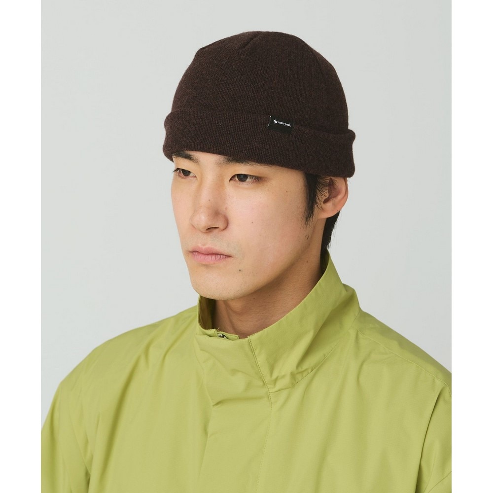 スノーピーク（snow peak）（メンズ、レディース）ニット帽 トレッキング 登山 Washable ウール ニットキャップ AC-25AU007 033