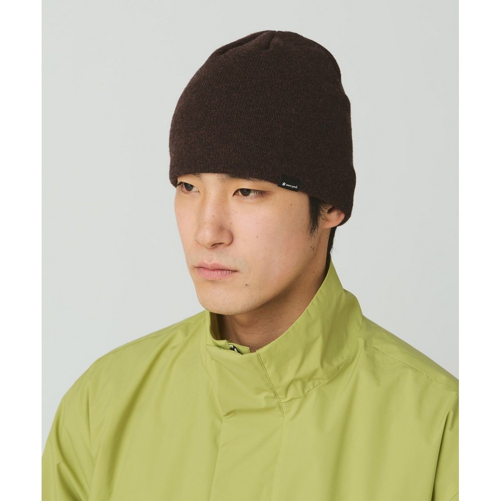 スノーピーク（snow peak）（メンズ、レディース）ニット帽 トレッキング 登山 Washable ウール ニットキャップ AC-25AU007 033