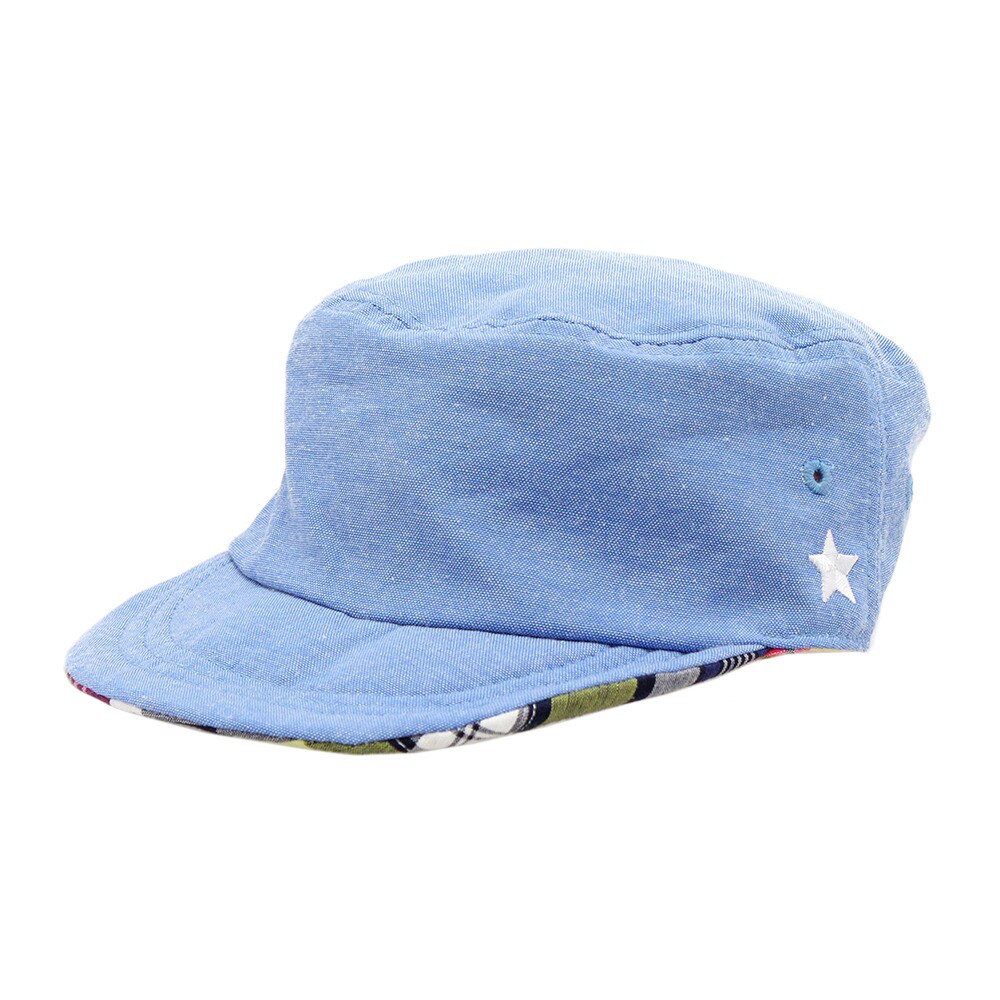  【多少の傷汚れありの為大奉仕】ジュニア リバーシブルワークキャップ 570C7ST4227 BLU