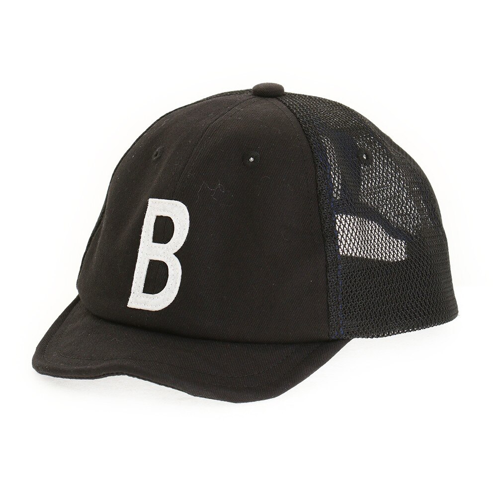  Logo Mesh Cap GF-9378 BLACK