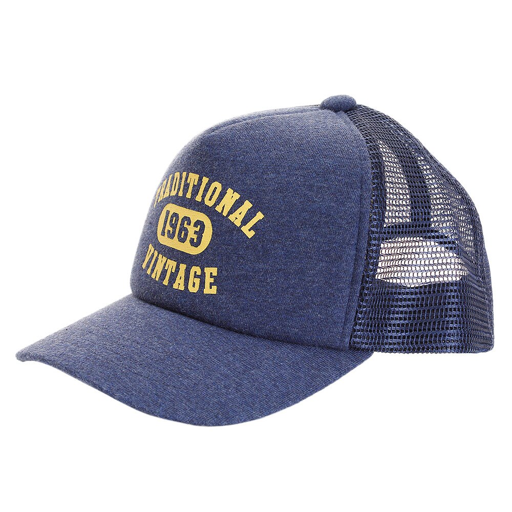  Kids カレッジ メッシュキャップ YG-5009 NAVY