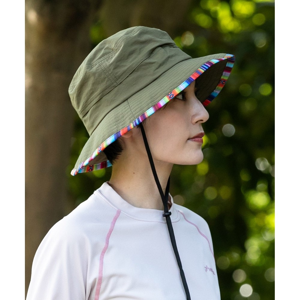 フェニックス（PHENIX）（レディース）帽子 登山 トレッキング ARBOR ハット 吸汗速乾 日焼け防止 POW25HW10KHAKI