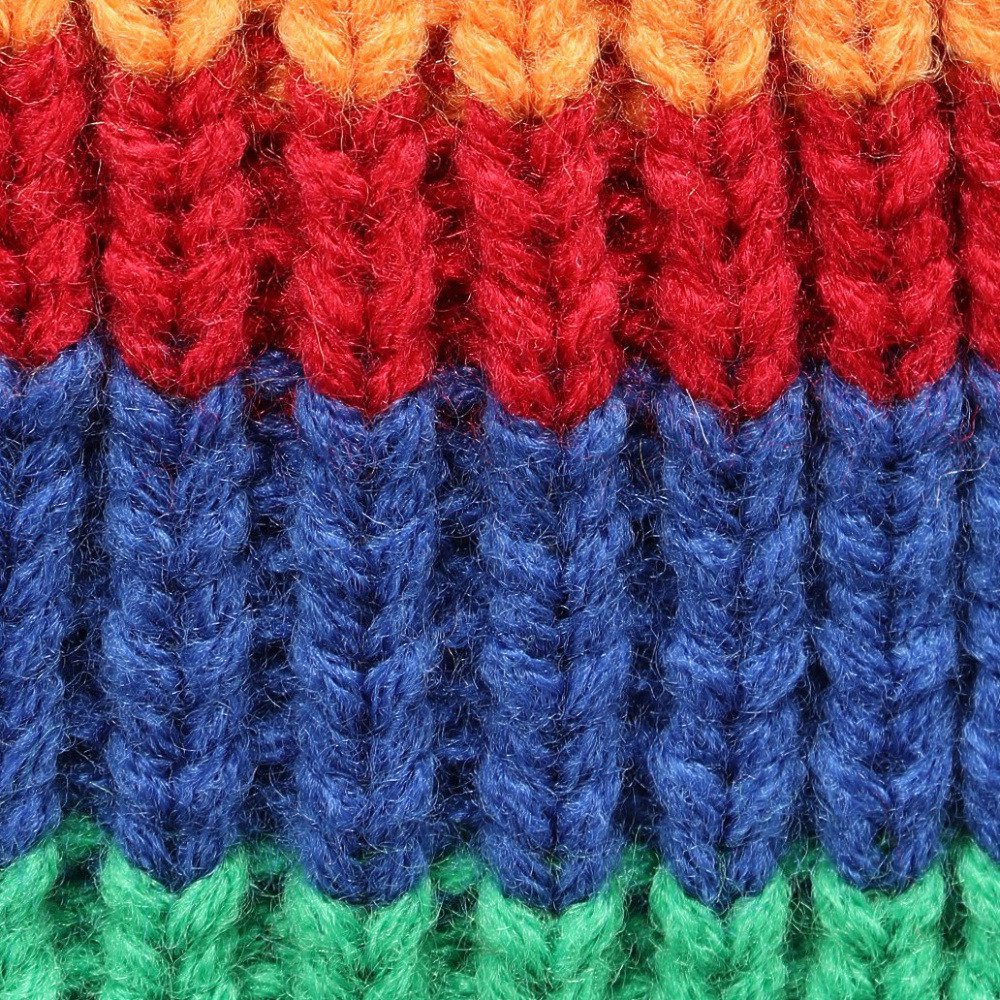 マーモット（Marmot）（キッズ）ジュニア 帽子 登山 トレッキング レトロ ボーダー ニット ワット MTFW25KHG228-C025