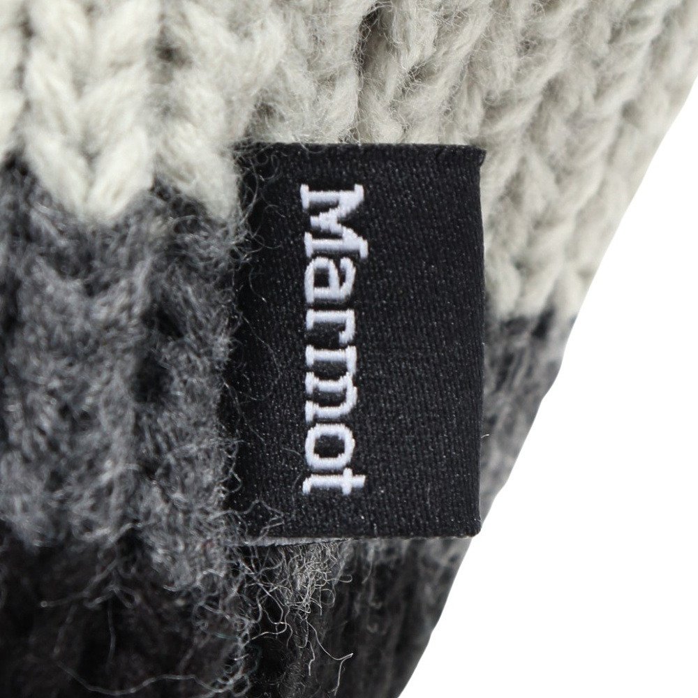 マーモット（Marmot）（キッズ）ジュニア 帽子 登山 トレッキング レトロ ボーダー ニット ワット MTFW25KHG228-C138