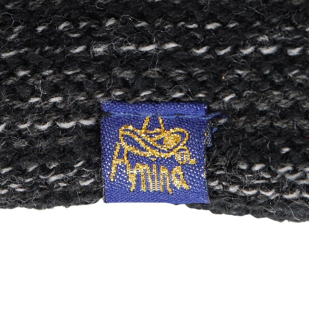 アミナ（amina）（メンズ、レディース）帽子 登山 トレッキング ダンキャップ JTYP0301 BLACK